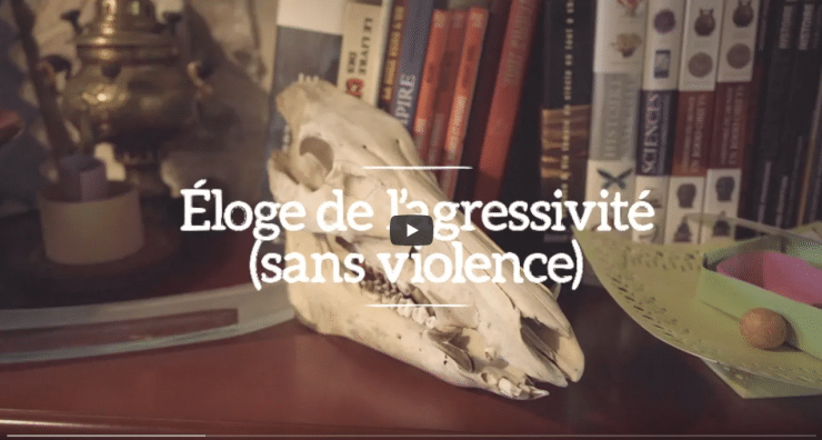Troisième vidéo de L'Humanologue avec un éloge de l'agressivité (sans violence)